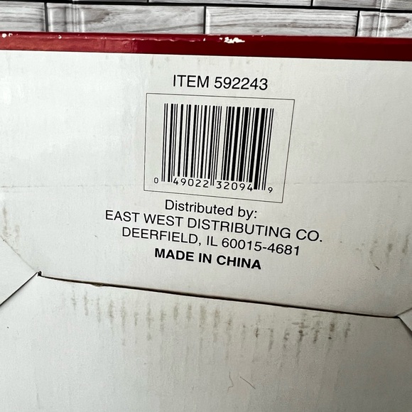 Brand New - Royal Seasons Holiday Stoneware 6 piece Accessory Set - Picture 3 of 4